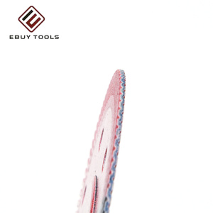 Lame de scie diamantée brasée sous <span class=keywords><strong>vide</strong></span> de haute qualité 115 mm 125 mm, qualité industrielle, pour la découpe de céramique Dekton, carrelage et porcelaine, OEM - Product Image 6