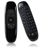 Meilleure vente C120 Mini souris sans fil Gyroscope Air Fly 2.4G récepteur USB télécommande universelle pour Smart TV usage domestique voix