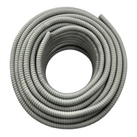 Conduit flexible en acier galvanisé recouvert de PVC, conforme aux normes CE ISO, 75 mm, 80 mm, 3 pouces, pour la protection des câbles électriques