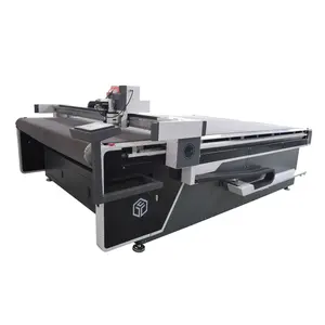 Yuchen CNC digital de base plana automática de caucho y plásticos máquinas de corte
