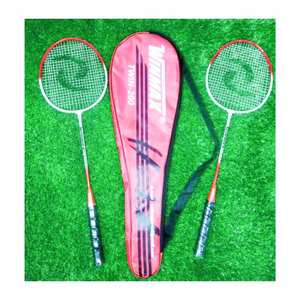 Raquette de badminton en fibre de carbone personnalisée, qualité professionnelle, légère, durable, ensemble de raquettes de badminton sportives - Product Image 1