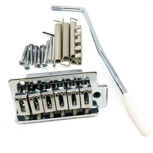 Matériel pour guitare électrique de haute qualité 6 cordes, bricolage, personnalisé, treemolo Nickel - Product Image 1