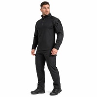 Ensemble uniforme de combat tactique CS en gros pour hommes : chemise slim fit et pantalon cargo pour instructeurs et activités de plein air