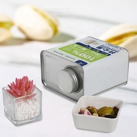 Vente en gros d'usine, personnalisation, emballage métallique, boîtes rondes en étain de qualité alimentaire pour le lait, les chewing-gums, le cacao, les noix, contenants hermétiques