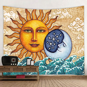 <span class=keywords><strong>Tarot</strong></span> esthétique tapisserie sorcière tapisseries décoration murale 3d mur mandala tapisserie personnalisée - Product Image 3