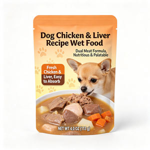 Sachet Doypack en aluminium haute barrière stérilisable en autoclave <span class=keywords><strong>pour</strong></span> aliments humides <span class=keywords><strong>pour</strong></span> chats et chiens - Product Image 2