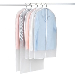 Matériau écologique PEVA résistant à la saleté vêtements imperméables housse de vêtement PEVA suspendre vêtement costume manteau <span class=keywords><strong>sac</strong></span> - Product Image 1