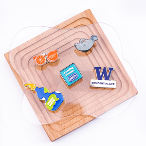 Tùy Chỉnh Ghi Âm Chất Lượng Cao Âm Nhạc Phổ Biến Thiết Kế Men Pin Ve Áo Huy Hiệu Kim Loại - Product Image 6