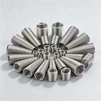 304 Stainless Steel Wire Thread Insert Thread Repair Sleeve Spring-Type Protector GBT 24425.1-2009 Standard 8.8 Strength