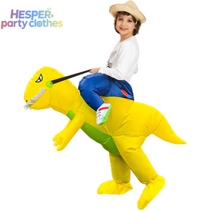 ชุดคอสเพลย์ไดโนเสาร์จูราสสิคสุดฮาสำหรับปาร์ตี้ฮาโลวีน HESPER ชุดมังกรพองลมสีแดงไฟ สำหรับผู้ใหญ่ ลายสัตว์/อนิเมะ คริสต์มาส - Product Image 3