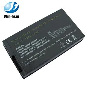 Batterie d'ordinateur portable haute capacité pour Asus a32-a8 11.1V 4800mAh batterie d'ordinateur portable