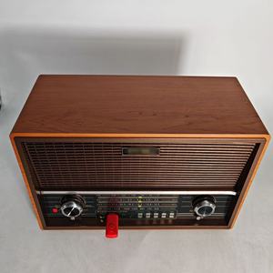 Radio rétro multifonction FM AM SW en bois avec haut-parleur intégré, lecteur de musique USB TF, antenne haute sensibilité pour la décoration de la maison - Product Image 6