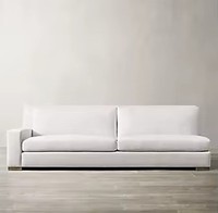 Ensemble de canapés modulaires en bois de haute qualité pour salon de villa moderne, canapé-lit, tissu italien de luxe véritable, haute densité, finition dorée