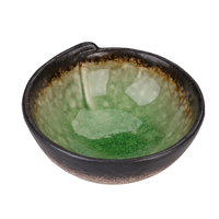 Bol de service coréen en grès céramique craquelé, durable, pour snacks et sauce soja, modèle E436 437-b-04005