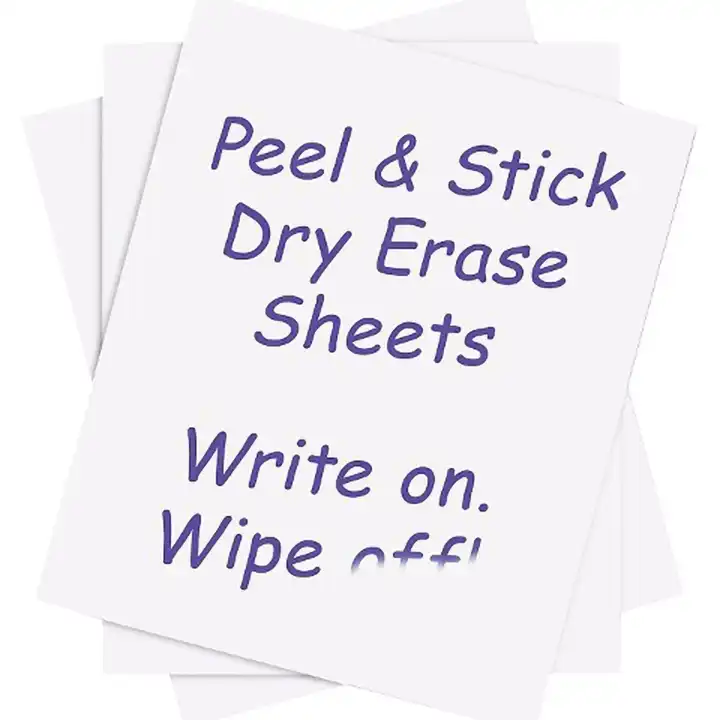 Dry Erase Sticky Notes Reusable Post Its Non Magnetic Whiteboard Stickers  for Wall - China Sticky Notes, Dry-Erase Sticky Notes