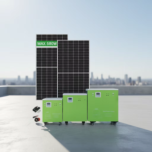 Système d'énergie solaire hors réseau longue durée 5 kW pour le voyage WON-SESS-AP6000W Système solaire domestique tout-en-un 1000 W - Product Image 1