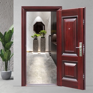 Porta d'Ingresso in Acciaio Antifurto con Design Moderno e Minimalista e Marchio Personalizzabile - Product Image 3