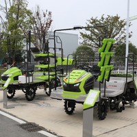 Transplanteuse de riz G630 flexible et optionnelle pour les entreprises de location, avec plusieurs accessoires, location de machines agricoles