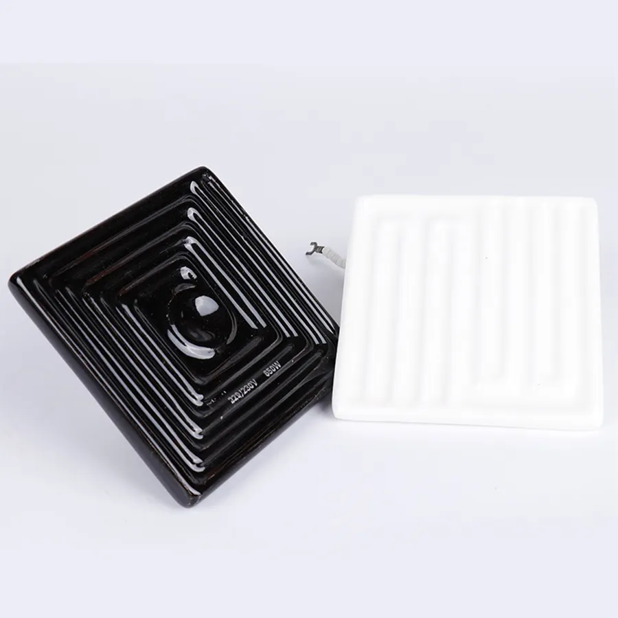 Square Rectangle Crawler Ceramic Heater Long Wave Far Infrared Outdoor Halogen Heating Bulbs Ceramic Heating Lamp