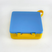 Boîte à bento scolaire personnalisée avec logo pour enfants, avec compartiment isotherme, 3 compartiments pour la conservation de la fraîcheur des repas