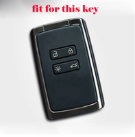 Étui de protection en silicone pour clé de voiture Renault Kadjar Captur Koleos 2 Clio Espace 5 Master Talisman Scenic 4 Smart Remote