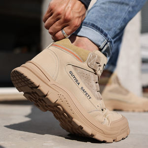 用于现代钢趾工作服安全鞋-防砸防刺穿防静电四季耐磨工厂使用 - Product Image 5