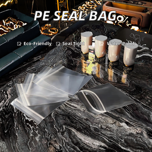 Pochette auto-scellante transparente imperméable à prix d'usine en PE avec impression en héliogravure recyclable pour chaussures - Product Image 2