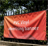 Bannière en vinyle personnalisée en gros, imprimée, épaisse, résistante aux déchirures, en PVC, design personnalisé pour les entreprises, les magasins, les événements, la promotion en extérieur