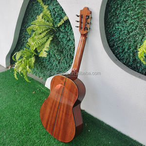 Guitarra portátil 3/4, Guitarra clásica profesional, 36, parte superior sólida, venta de fábrica - Product Image 4