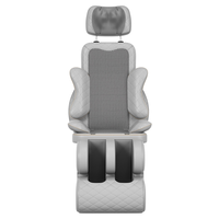 Coussin de massage vibrant et chauffant pour le cou, le dos, les jambes et les fesses