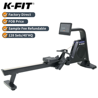 Máquina de Remo Magnética K-FIT Air K5, Equipo de Entrenamiento de Fuerza y Cardio para Gimnasio Comercial, Ejercicio de Cuerpo Completo