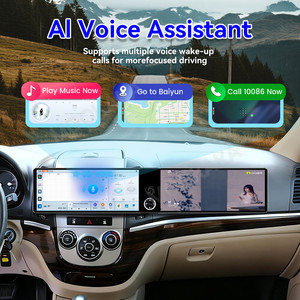 MOOKAKA Pantalla Dual de 12.3 Pulgadas con Android 15 para <span class=keywords><strong>Hyundai</strong></span> <span class=keywords><strong>Santa</strong></span> <span class=keywords><strong>Fe</strong></span> <span class=keywords><strong>2006</strong></span>-2012, Estéreo para Auto, Multimedia, GPS, Pantalla Dividida, USB, RGB, CarPlay, Unidad Principal - Product Image 3