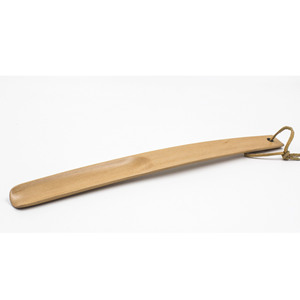 Vente en gros 38cm paresseux à long manche noir Style <span class=keywords><strong>bois</strong></span> chausse-pied d'hôtel - Product Image 2