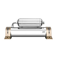 חדש UF 0.01 n סיבים חלולים קרום נירוסטה מטהר Ultrafiltration מסנן מים כל בית סינון מערכת