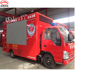 Camión de Entrenamiento de Seguridad contra Incendios con Sistema de Simulación Interactivo y Pantalla LED Móvil <span class=keywords><strong>para</strong></span> Exteriores <span class=keywords><strong>para</strong></span> Publicidad - Product Image 4