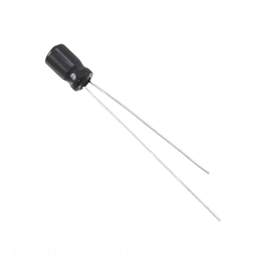 ตัวเก็บประจุแบบ Through Hole รุ่น UMA1H0R1MCD2TP ของแท้ 0.1 ยูเอฟ อลูมิเนียม 0.1UF 20% 50V แบบ Radial TH - Product Image 1