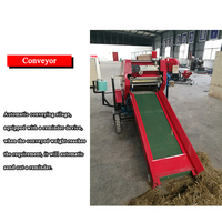 Mini presse à balles ronde pour tracteur BCS, machine à balles de foin, herbe avec CE