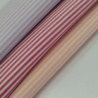 Tissu de chemise teint en fil 100% coton biologique, léger et respirant, matériau écologique