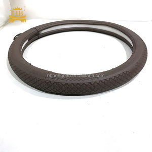 Funda de <span class=keywords><strong>Volante</strong></span> Deportiva de Cuero, Cómoda, de Fibra de Carbono y Cuero Genuino - Product Image 1