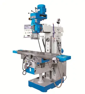 XQ6332 turret milling machine with horizontal milling spindle universal milling machine tool