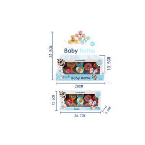 Vente en gros <span class=keywords><strong>hochet</strong></span> jouet pour bébé en rouleau à <span class=keywords><strong>ventouse</strong></span> Happy Spin 6 petite boîte dans une boîte de présentation - Product Image 4