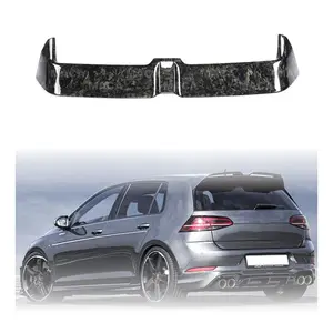 Premium Carbon Fiber Oettinger Style Rear Roof Top Spoiler Trunk Tail Wing for VW Volkswagen Golf 7 7.5 R-Line GTI 2015-2021