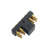Connecteur de superposition mâle droit à 10 contacts, équivalent BOM Mill-Max, pour montage en surface sur carte de circuit imprimé (PCB) 814-22-010-30-000191 Conn