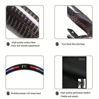 Écran LED pour volant sport en fibre de carbone BMW F80 F82 F10 F12 F13 F15 F16 F20 F22 F30 F31 F32 F33 F36 M3 M4 E90 E92 E93