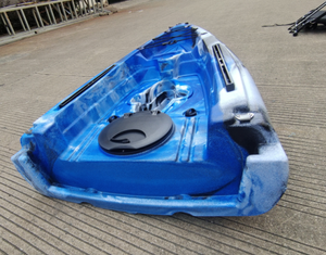 2024 nueva tendencia plástico duro sentarse en la parte superior kayak Kayak Pesca empalme barco con kayak con pedal - Product Image 2