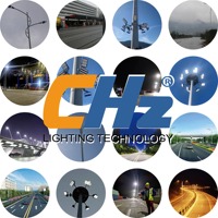 CHZ ST44 200W Yüksek Güçlü Akıllı LED Sokak Lambası 150 Lümen/Watt IP66 IK09 5 Yıl Garantili Havaalanı Peremesi İçin