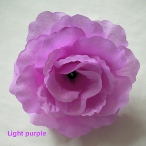 Têtes de roses artificielles en soie de 10 cm, simulation réaliste, vente en gros, <span class=keywords><strong>pour</strong></span> colonnes murales - Product Image 5