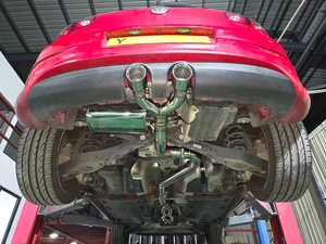 ระบบท่อไอเสียแบบ catback valved สำหรับ MK5กอล์ฟโฟล์คสวาเกน <span class=keywords><strong>VR6</strong></span> <span class=keywords><strong>R32</strong></span> 2004-2008 | ท่อไอเสียประสิทธิภาพอัจฉริยะ - Product Image 6