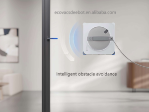 Robot de nettoyage de vitres électrique ECOVACS WINBOT W2S Omni, nettoyeur de vitres entièrement automatique avec station de base portable 100W - Product Image 3
