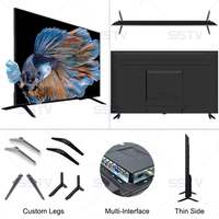 Venta Directa de Fábrica, Smart TV de 85 Pulgadas con Sistema Android y WiFi, Admite Servicios de Personalización
